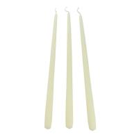 Bolsius Ivory Tapered Candle 40cm (Pack of 8) Extra Image 1 Preview